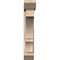 Ekena Millwork Balboa Slat Smooth Bracket w/ Offset Brace, Douglas Fir, 7 1/2"W x 34"D x 42"H BKT0806X34X42BOA06SDF - alternate 3